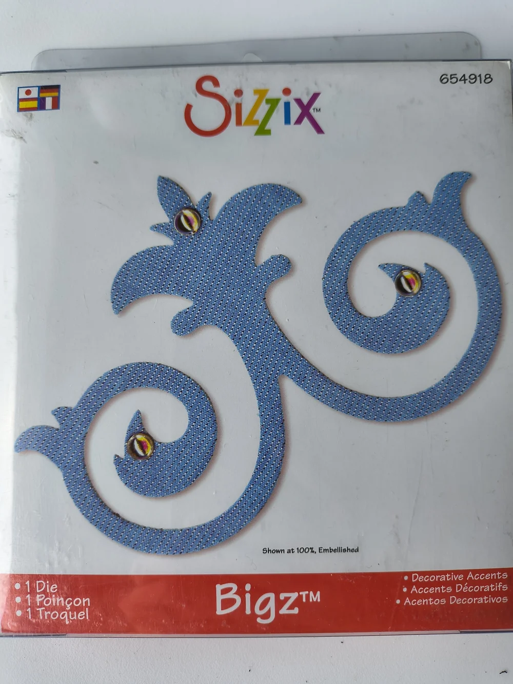 Sizzix Bigz Decorative Accents Die 654918